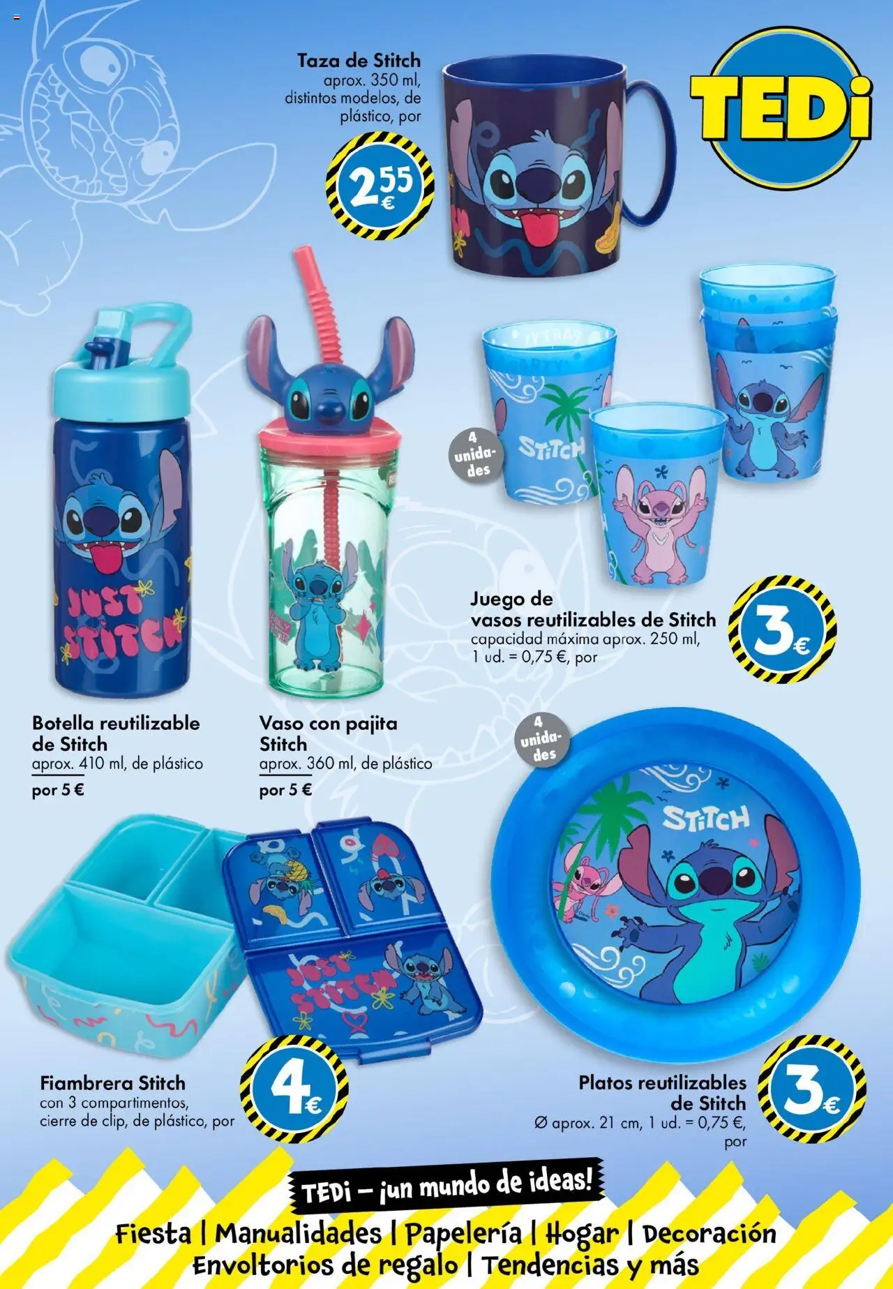 TEDi - folleto │ válido desde el 04.06.2025 | Página: 10 | Productos: Fiambrera, Vasos