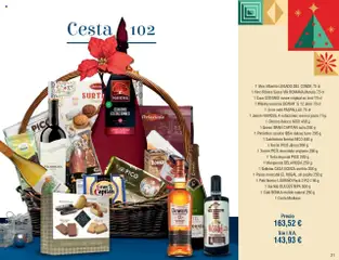 Vista previa Froiz Catálogo Lotes y Cestas válido desde el 16.10.2025 | Página: 21 | Productos: Queso, Café, Paté, Cesta