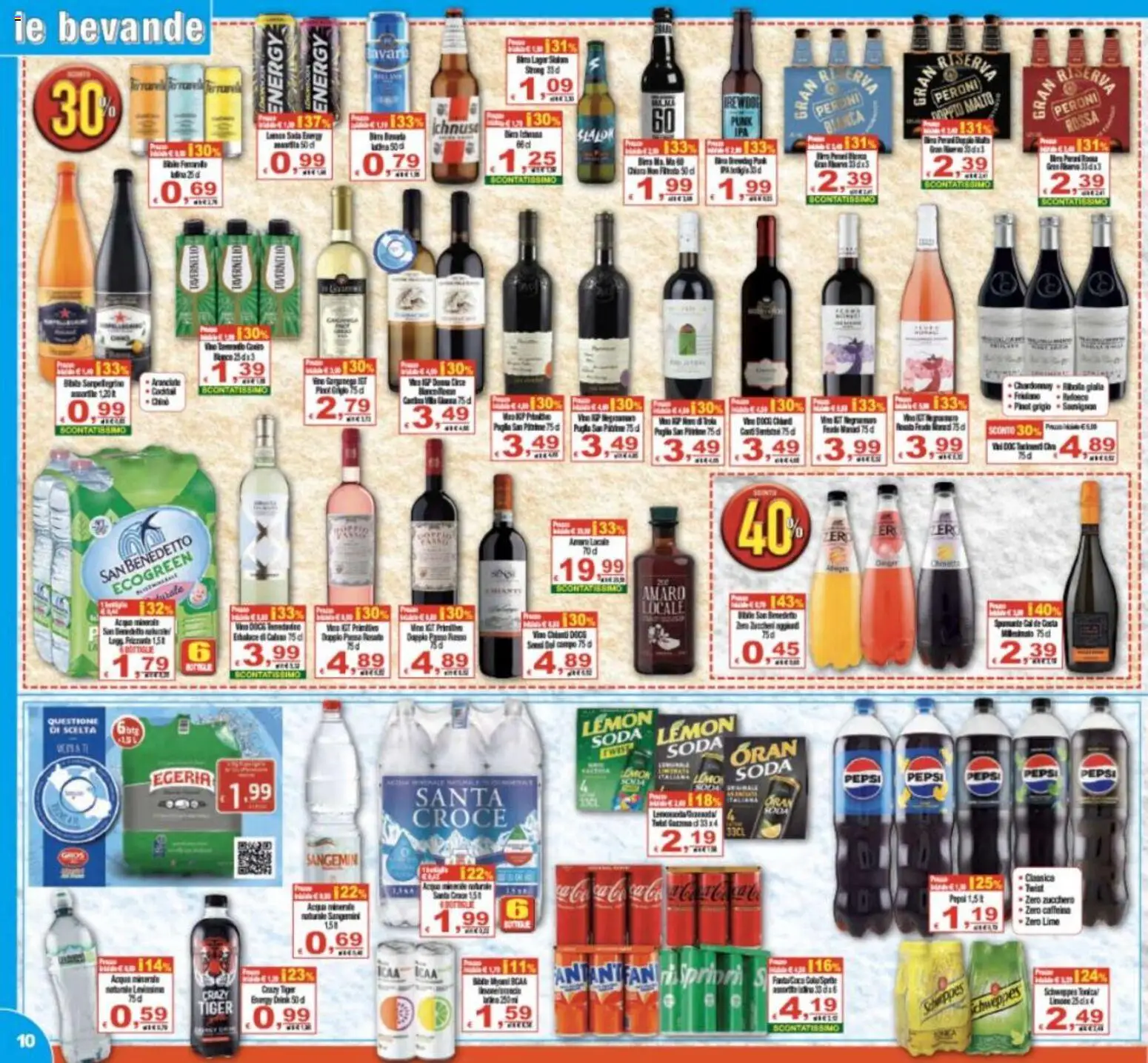 Volantino CTS del 07.11.2025 | Pagina: 10 | Prodotti: Zucchero, Lime, Pepsi, Amaro