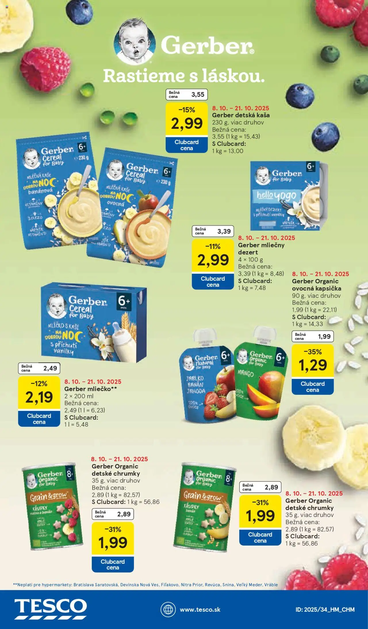 Nové Tesco akcie – leták je platný od 15.10.2025 | Strana: 42 | Produkty: Mango