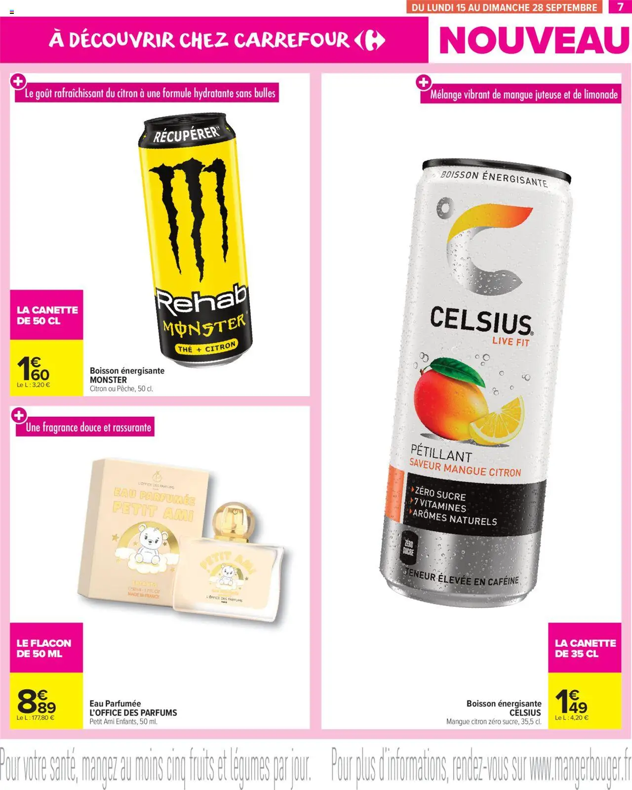 | Page: 9 | Produits: Citron, Sucre, Boisson énergisante, Thé