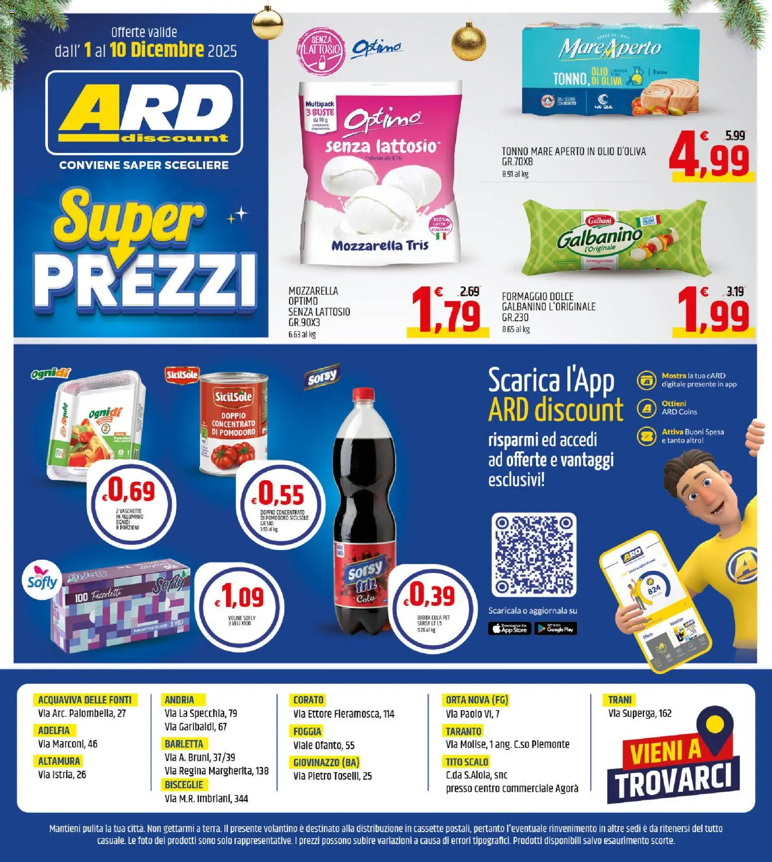 Volantino ARD Discount del 01.12.2025 | Pagina: 20 | Prodotti: Olio, Tonno, Alluminio, Vaschette