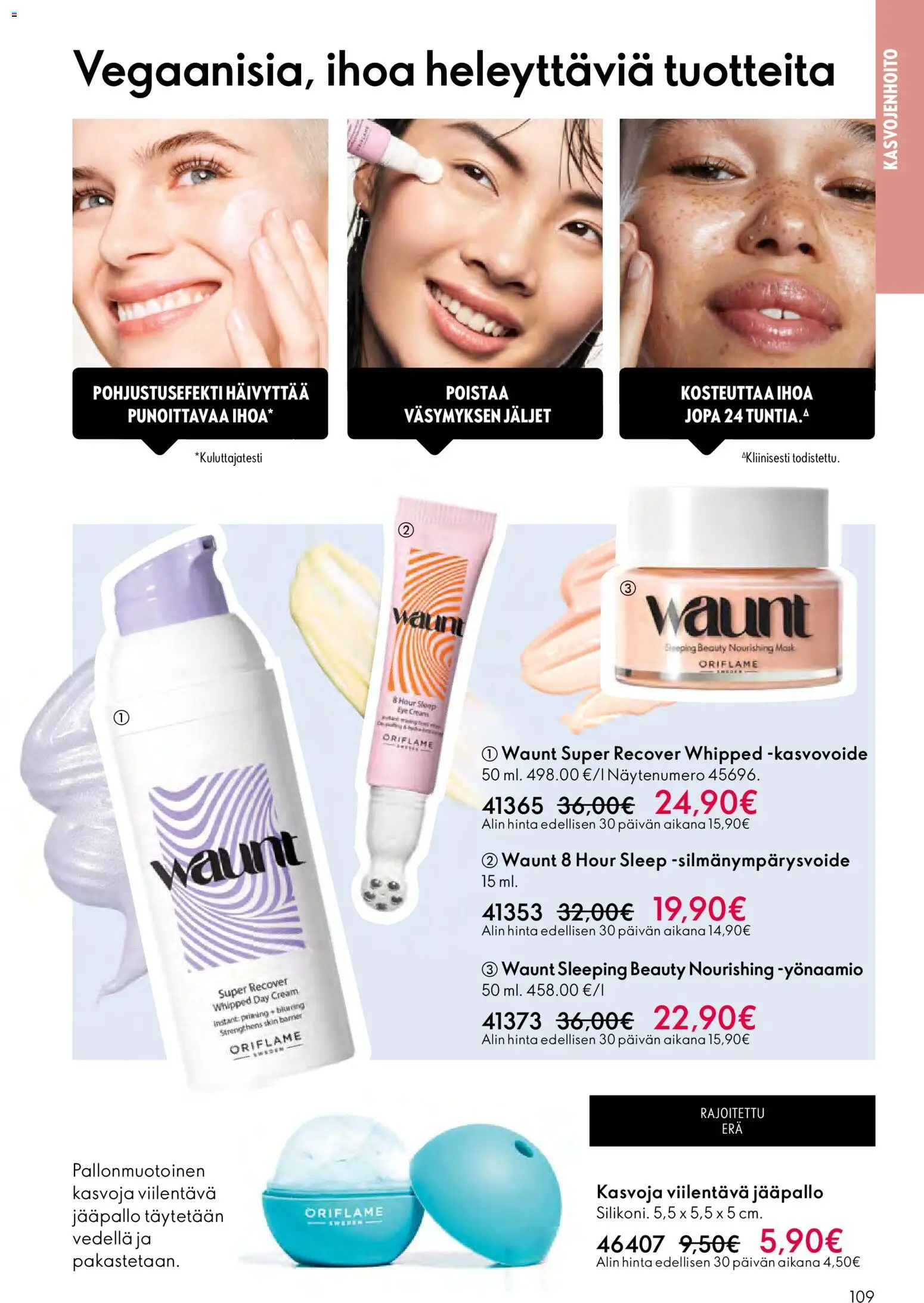 Oriflame - Esite 17 – voimassa 10.12.2025 alkaen | Sivu: 109 | Tuotteet: Kasvovoide, Silmänympärysvoide