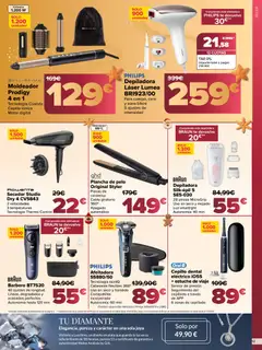 Vista previa Carrefour folleto válido desde el 19.12.2025 | Página: 13 | Productos: Té, Cable, Afeitadora, Plancha de pelo