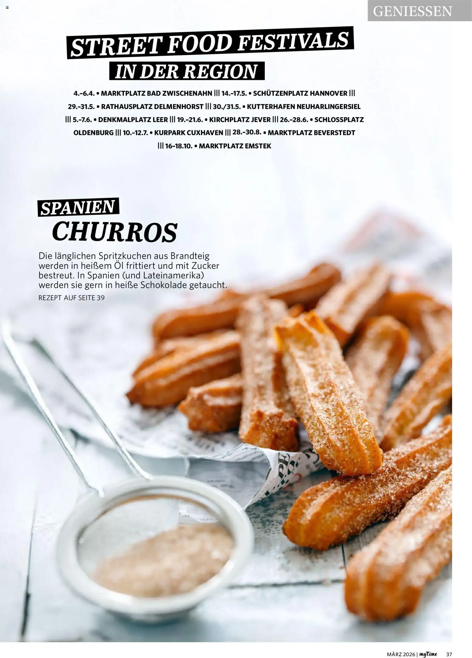 Famila Nordwest myTime März 2026 – gültig ab 01.03.2026 | Seite: 37 | Produkte: Schokolade, Bad, Zucker, Jever