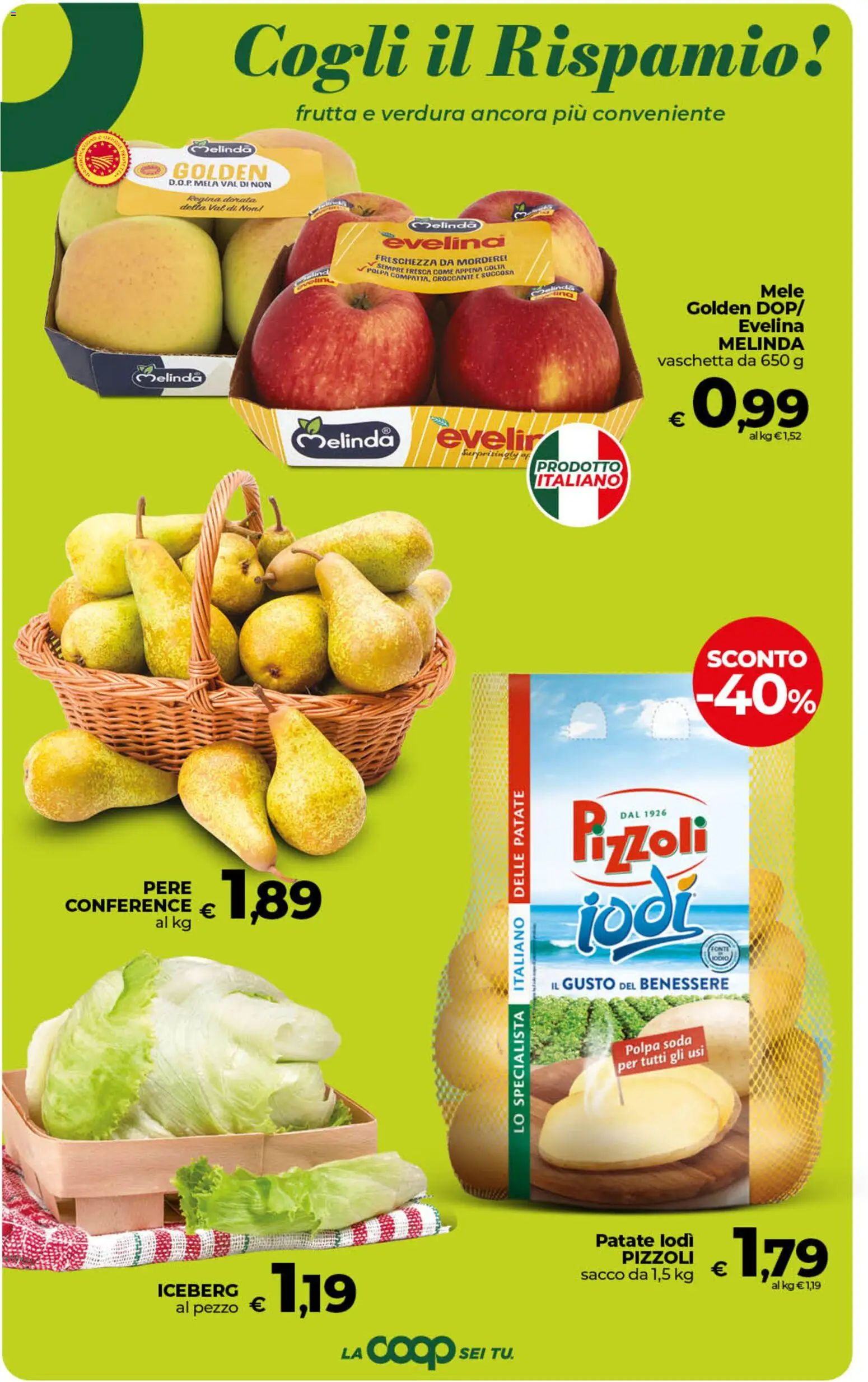 Volantino Ipercoop del 17.03.2026 | Pagina: 23 | Prodotti: Mele, Patate, Frutta