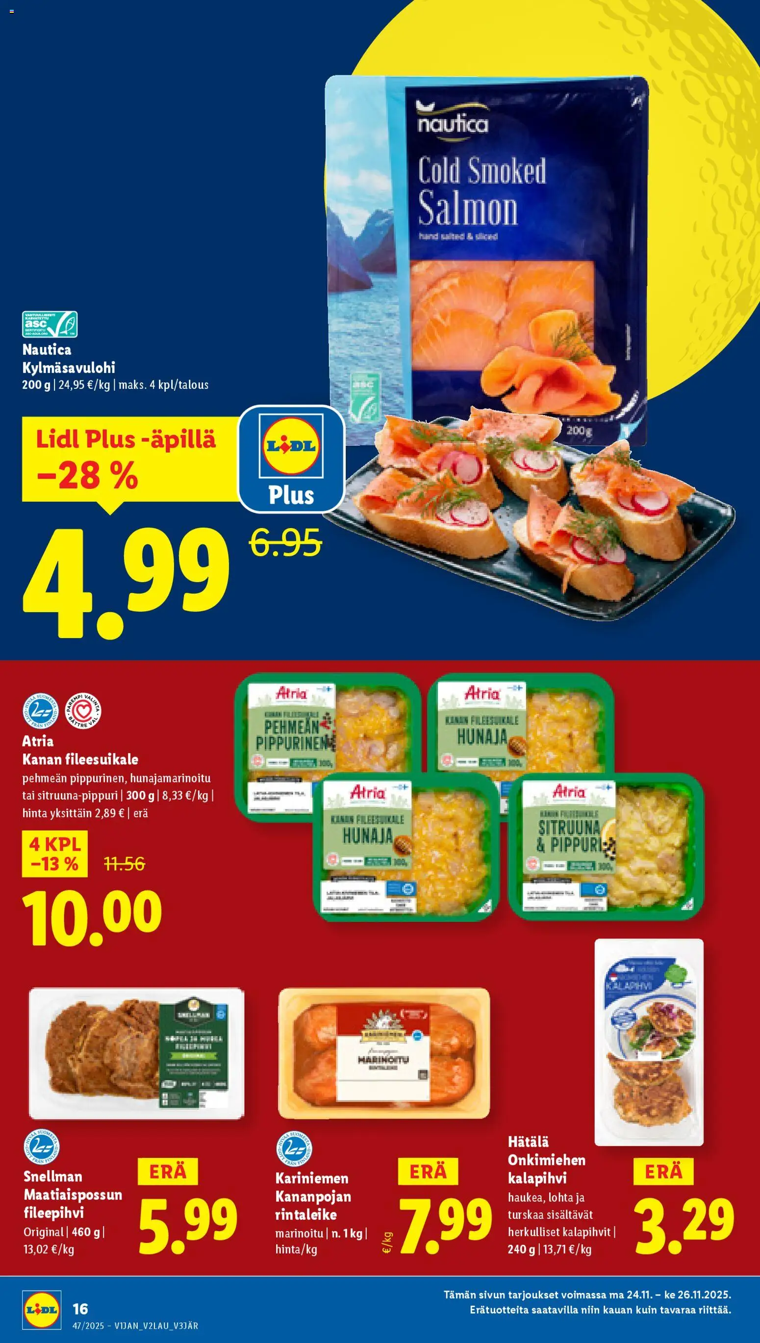 Lidl tarjoukset - Tampere – voimassa 20.11.2025 alkaen | Sivu: 18 | Tuotteet: Sitruunapippuri, Hunaja