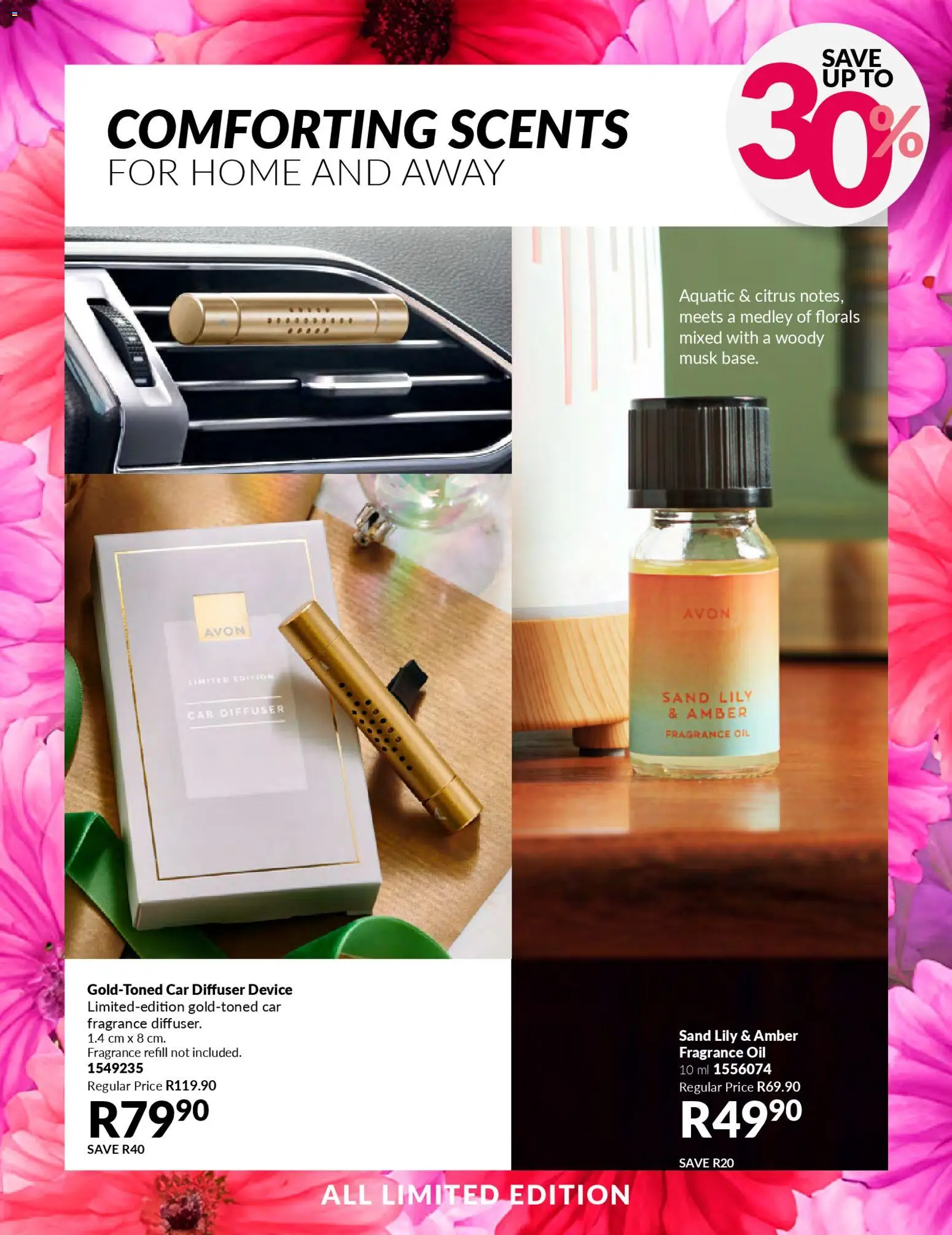 New Avon Beauty Fair catalogue – valid from 19.03.2026 | Page: 31 | Products: Diffuser, Fragrance oil, Oil, Fragrance