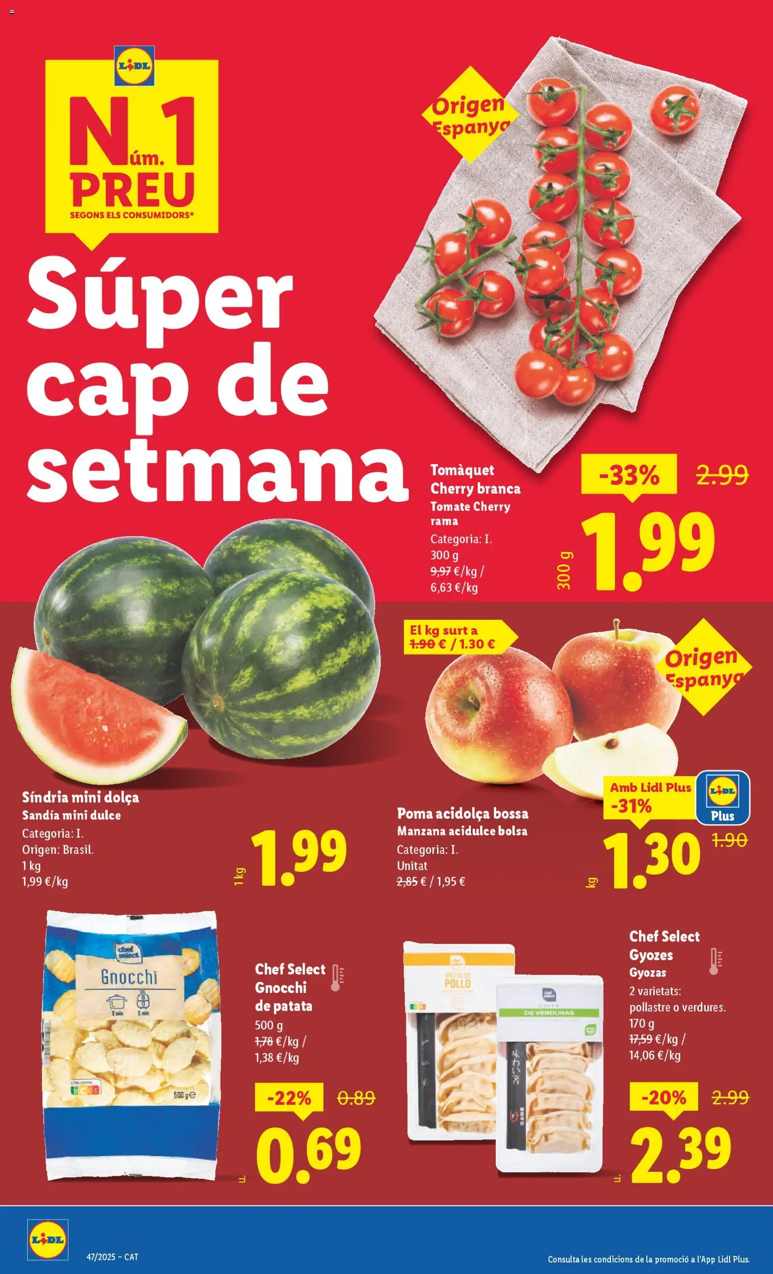 Lidl folleto │ válido desde el 17.11.2025 | Página: 32 | Productos: Manzana, Bolsa, Sandía