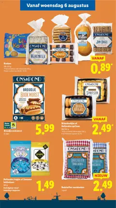  | Pagina: 18 | Producten: Thee, Snoepjes, Worst, Broodje