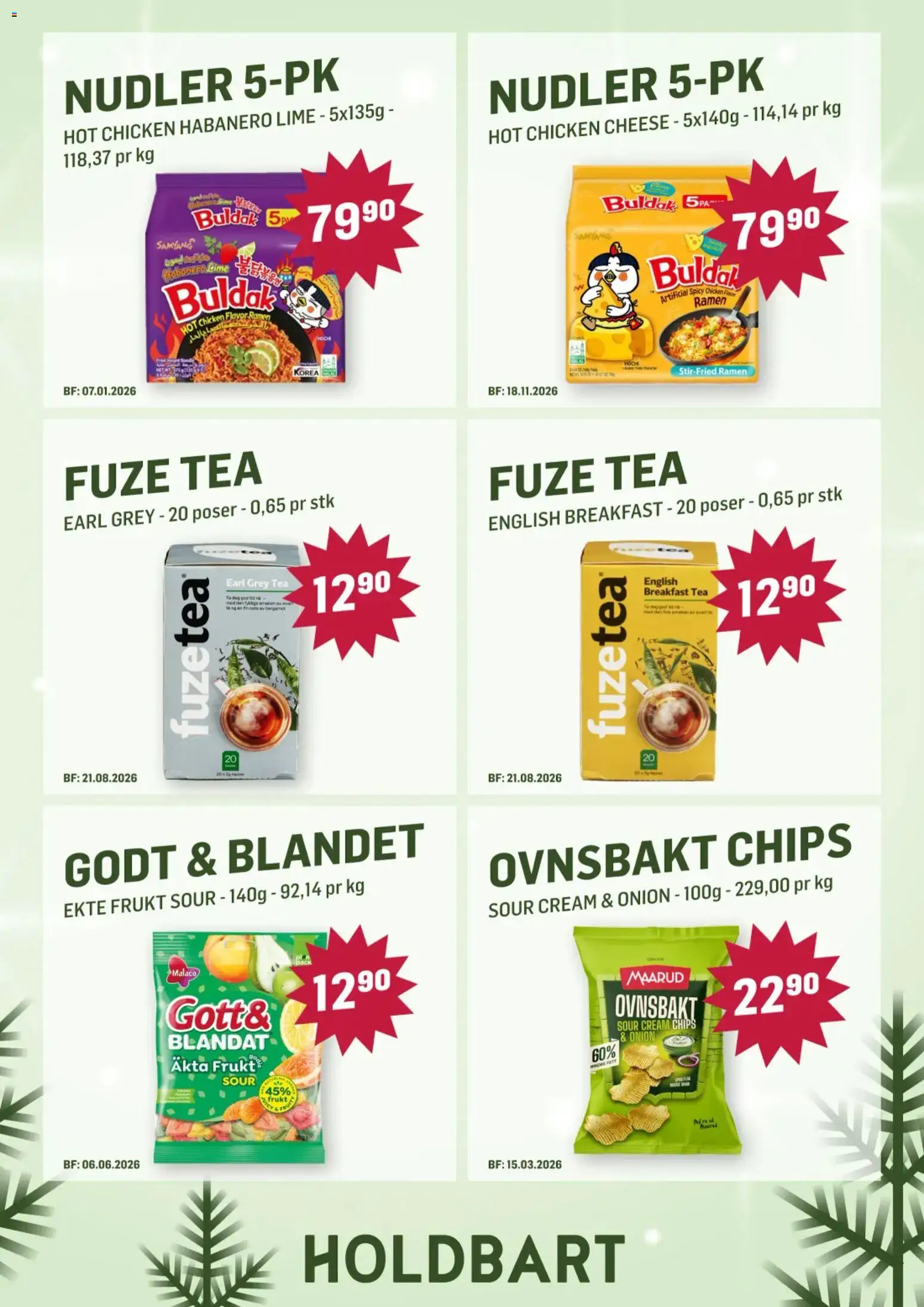 {H1} | Side: 5 | Produkter: Nudler, Lime