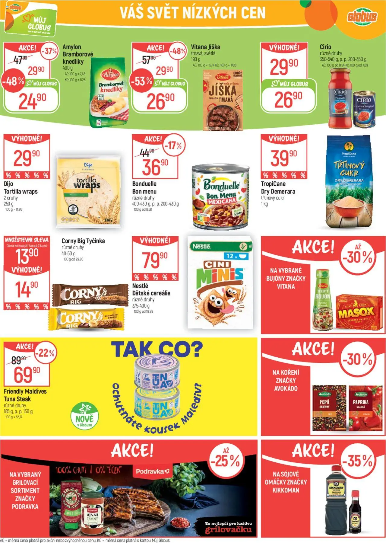 Globus leták od 02.07.2025 | Strana: 26 | Produkty: Cereálie, Bujón, Ajvar, Cukr