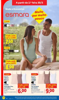 Pré-visualização Camisola Interior para Senhora, 95% Algodão, 5% elastano (LYCRA®). Tam. S ao XL, consoante modelo válido de 30.03.2026 | Página: 4 | Produtos: Top, Algodão, Camisola