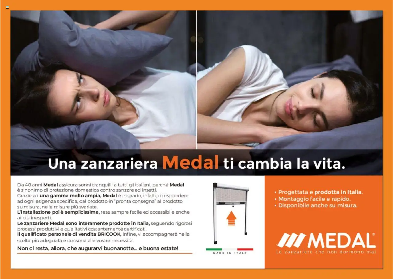 Volantino Brico OK del 03.03.2025 | Pagina: 4 | Prodotti: Zanzariera