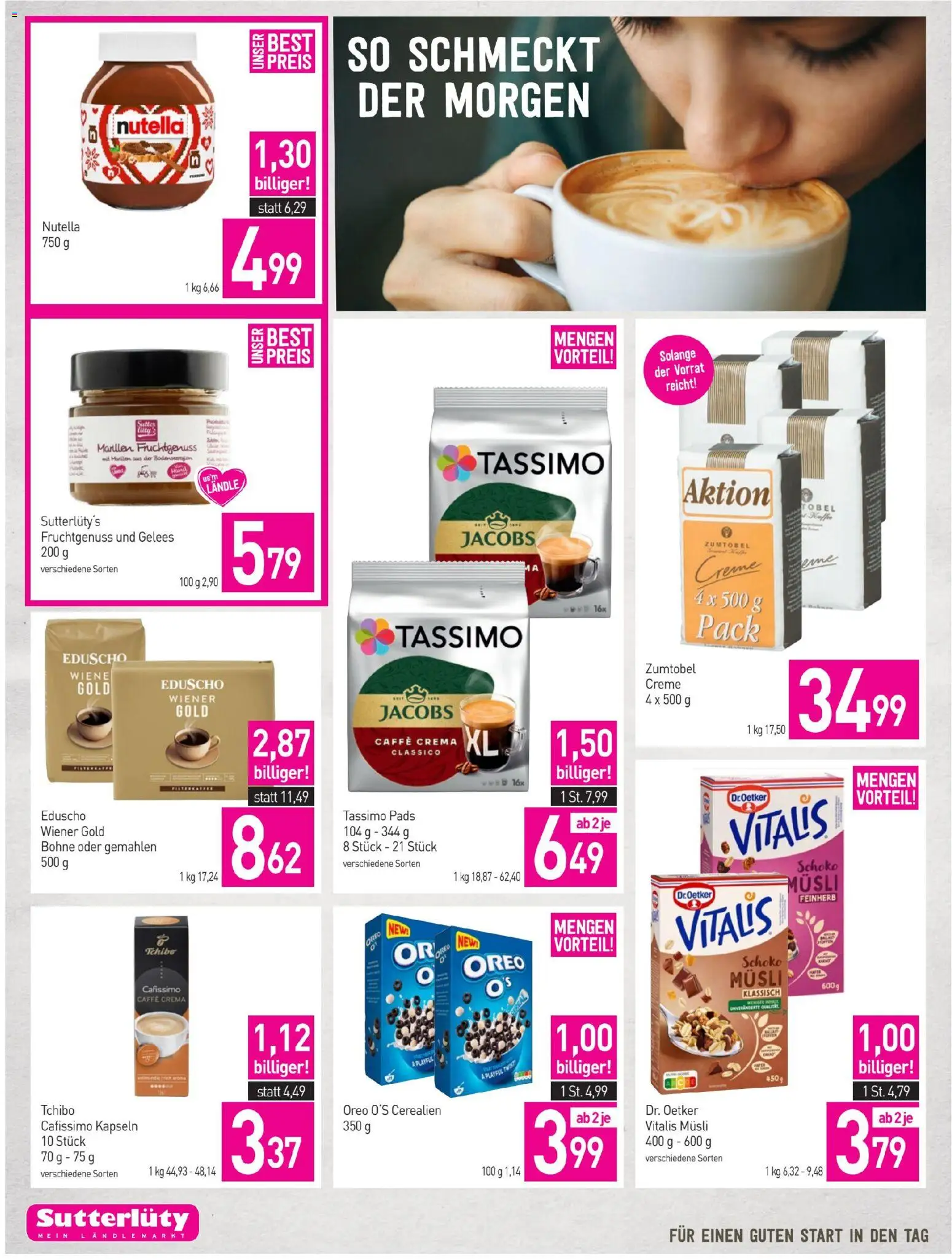 Sutterlüty Flugblatt gültig ab 13.11.2025 | Seite: 4 | Produkte: Creme