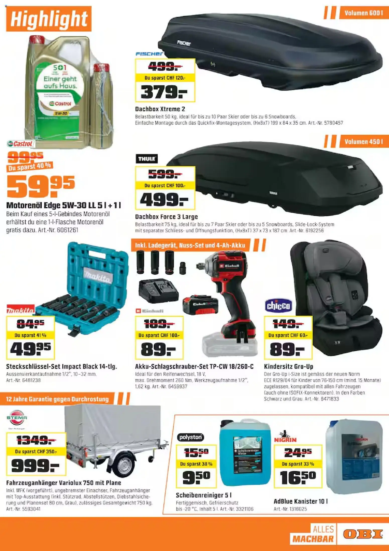 OBI Aktionen – gültig ab 02.02.2026 | Seite: 13