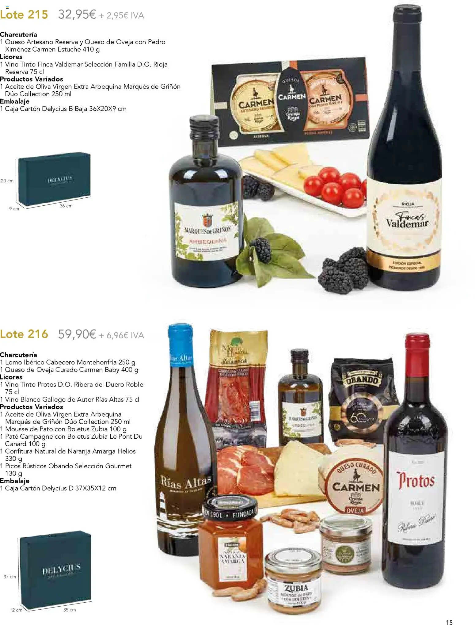 Lupa Supermercados Regalar en Navidad │ válido desde el 03.11.2025 | Página: 17 | Productos: Vino, Aceite de oliva, Aceite de oliva virgen extra, Caja
