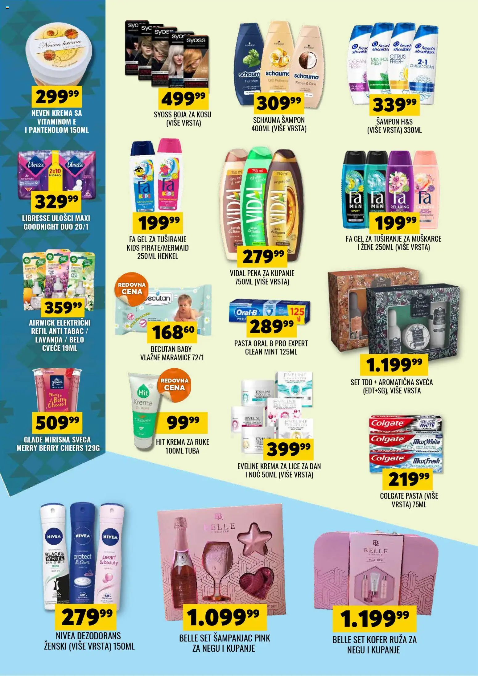 Tekijanka katalog - važi od 25.02.2026 | Strana: 14 | Proizvode: Kofer, Syoss, Nivea, Pena za kupanje