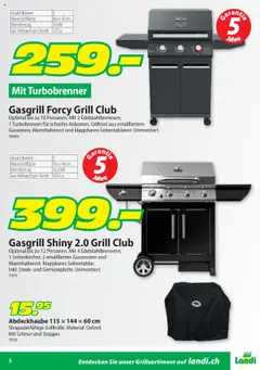 Landi Aktionen BBQ Grill Club ab 04.02.2025 gültig | Seite: 5 | Produkte: Grill