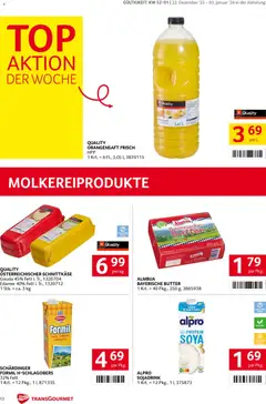 Transgourmet Flugblatt ab 22.12.2025 gültig | Seite: 12 | Produkte: Butter