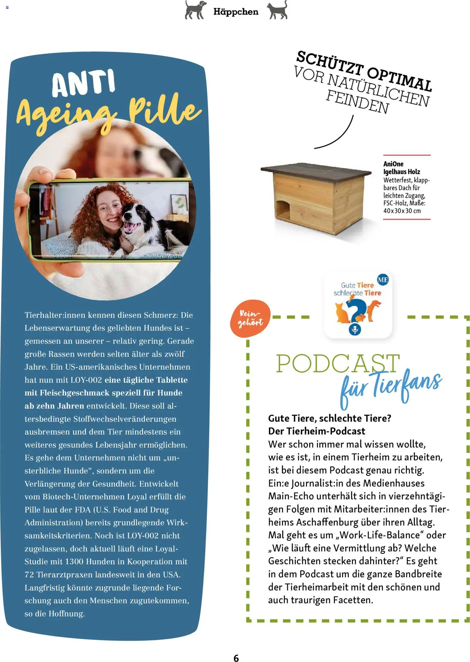 Fressnapf Magazin – gültig ab 01.11.2025 | Seite: 6 | Produkte: Tablette