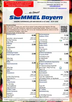 Simmel - Bayern - gültig ab dem 21.07.2025 | Seite: 1