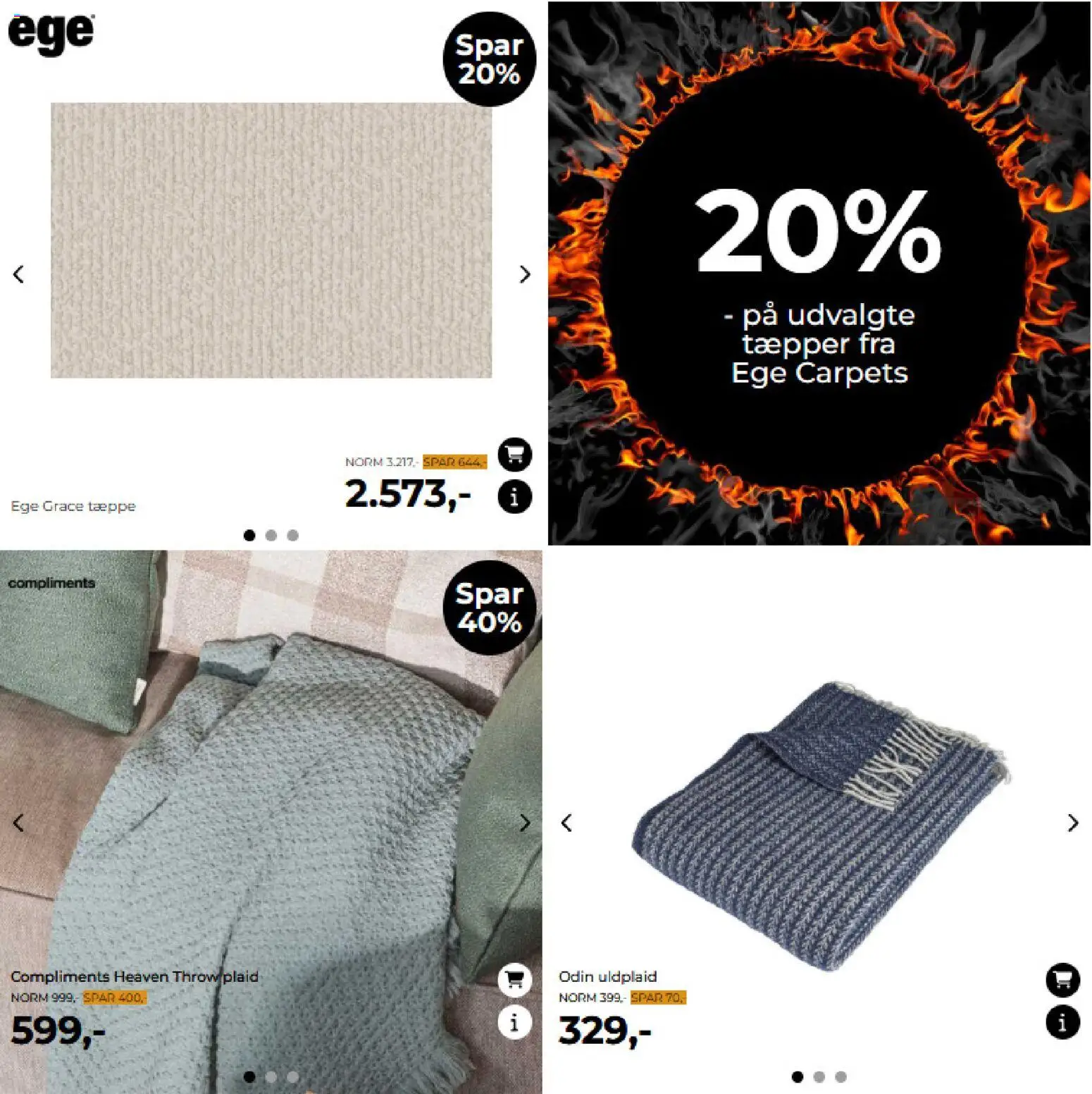 Møblér tilbudsavis – gyldig fra 31.10.2025 | Side: 13 | Produkter: Tæppe