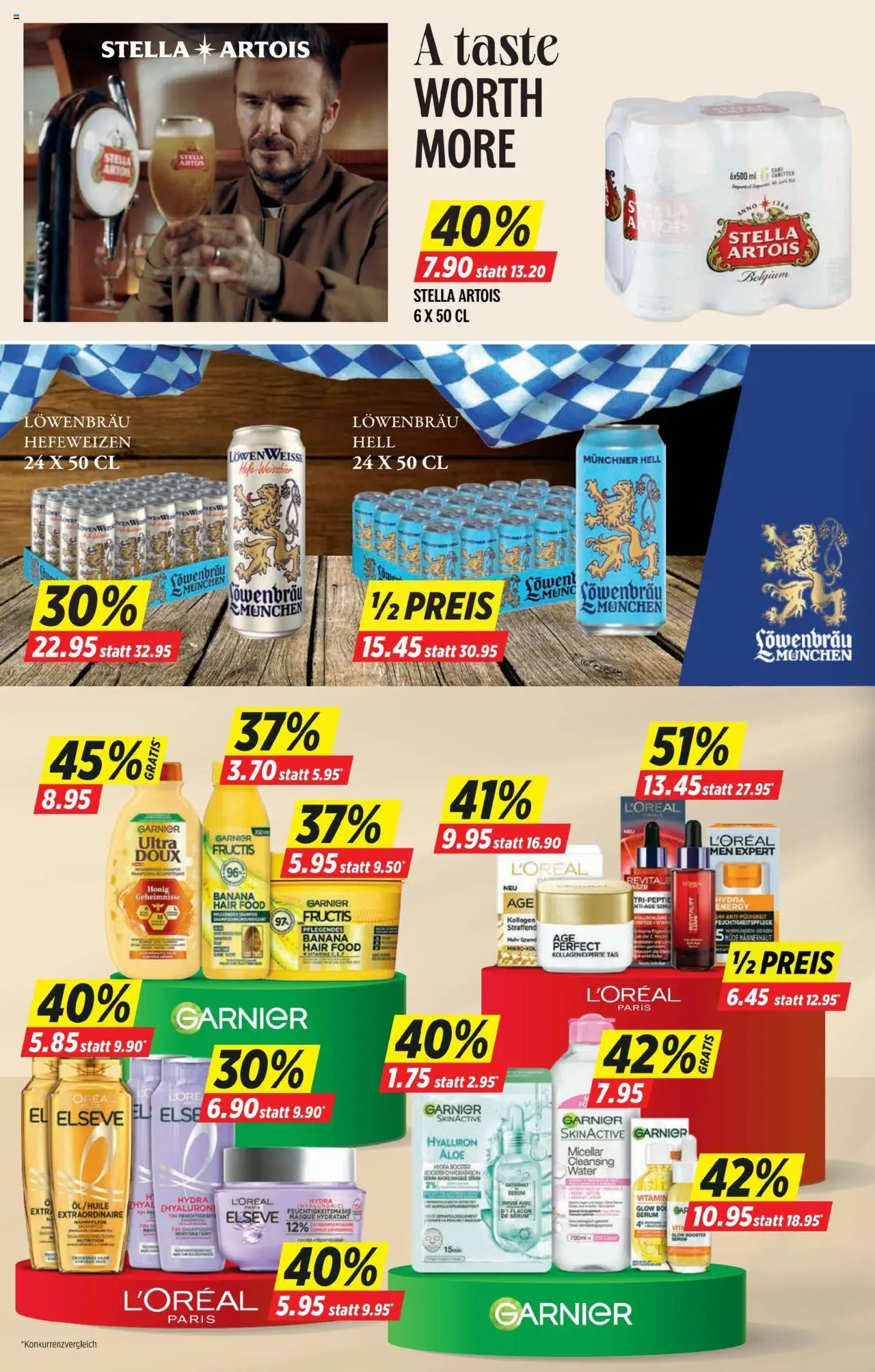 Denner Aktionen ab 19.08.2025 | Seite: 18 | Produkte: Serum, Shampoo, Feuchtigkeitsmaske