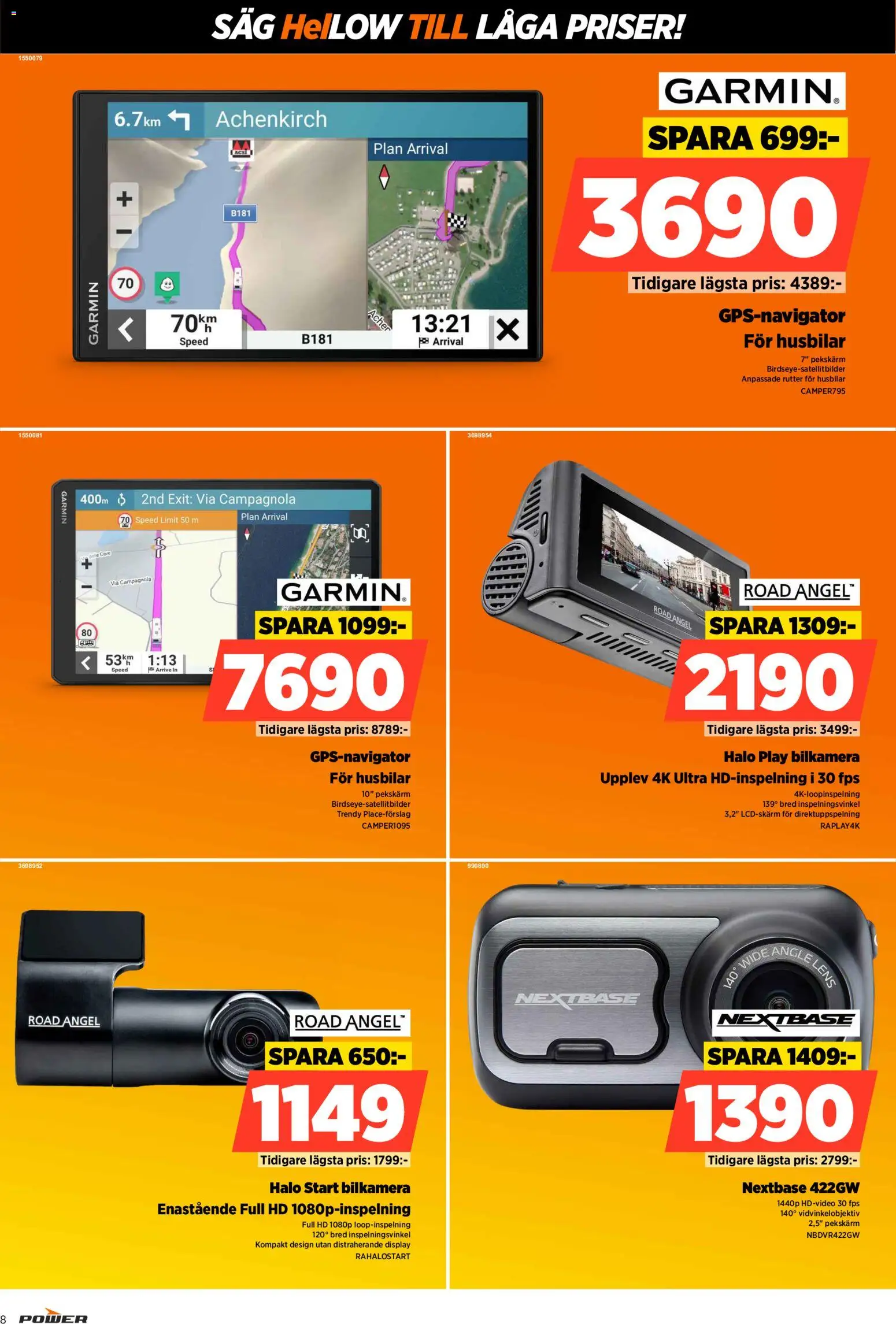 Power reklamblad aktuell från 06.04.2026 | Sida: 8