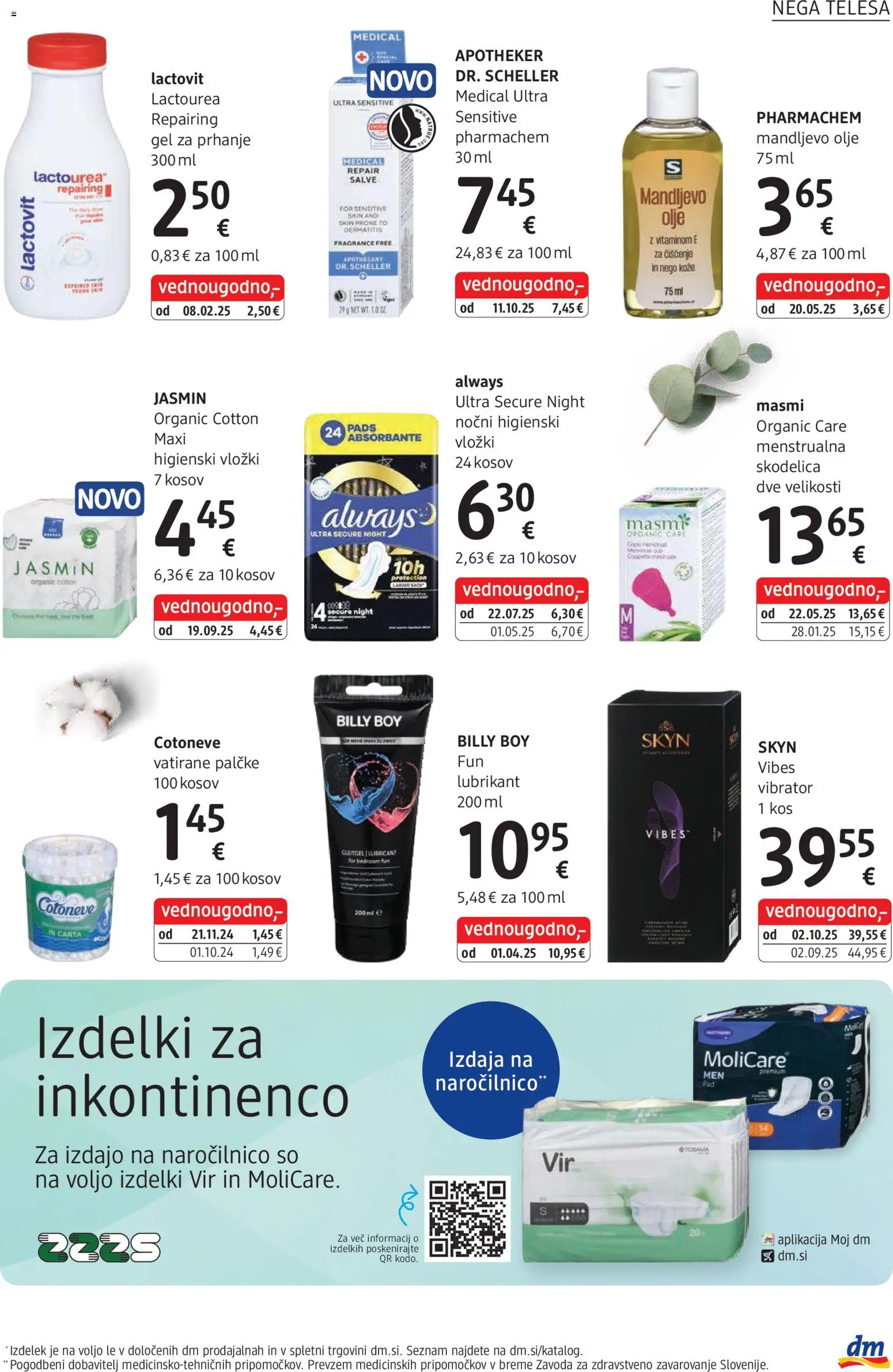 Novi DM Drogerie Markt katalog ponudbe – veljaven od 03.11.2025 | Stran: 17 | Izdelki: Skodelica, Vložki, Kos, Olje