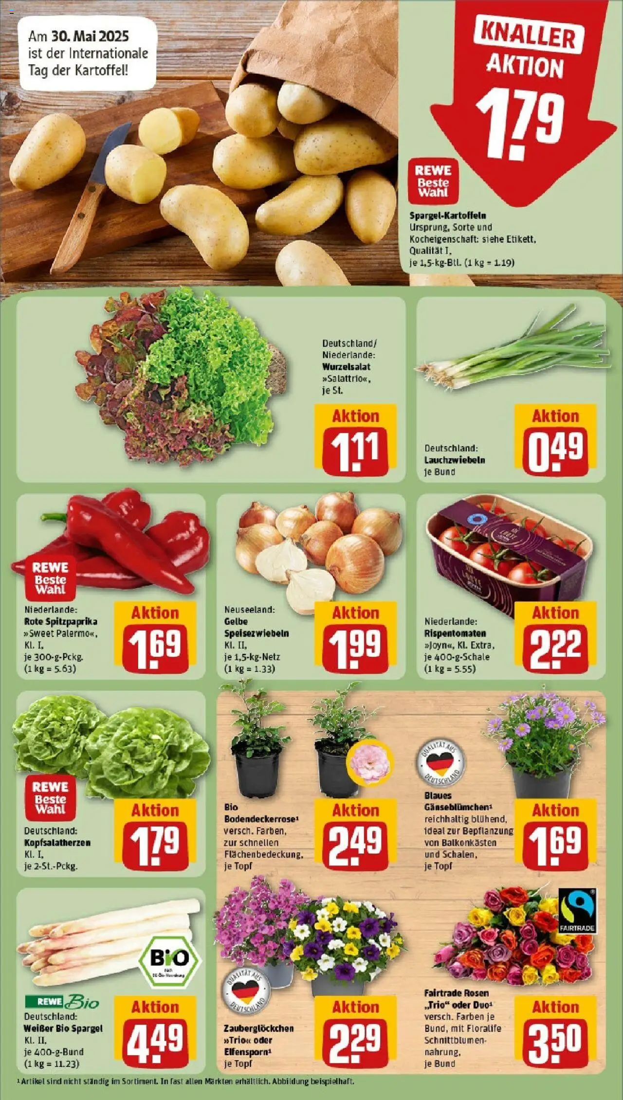 Rewe prospekt Habichtswald/Ehlen	 - gültig ab dem 25.05.2025 | Seite: 7 | Produkte: Spargel