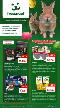 Ofertele Fressnapf valabile de la 02.04.2026