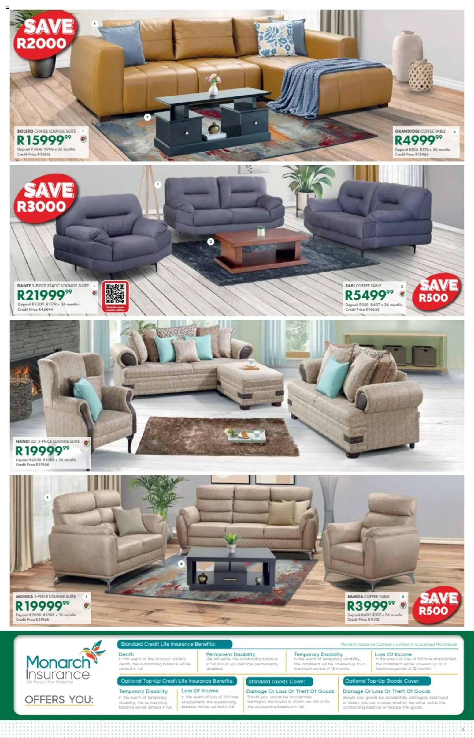 New Beares catalogue – valid from 23.02.2026 | Page: 3 | Products: Cover, Table, Lounge suite, Coffee