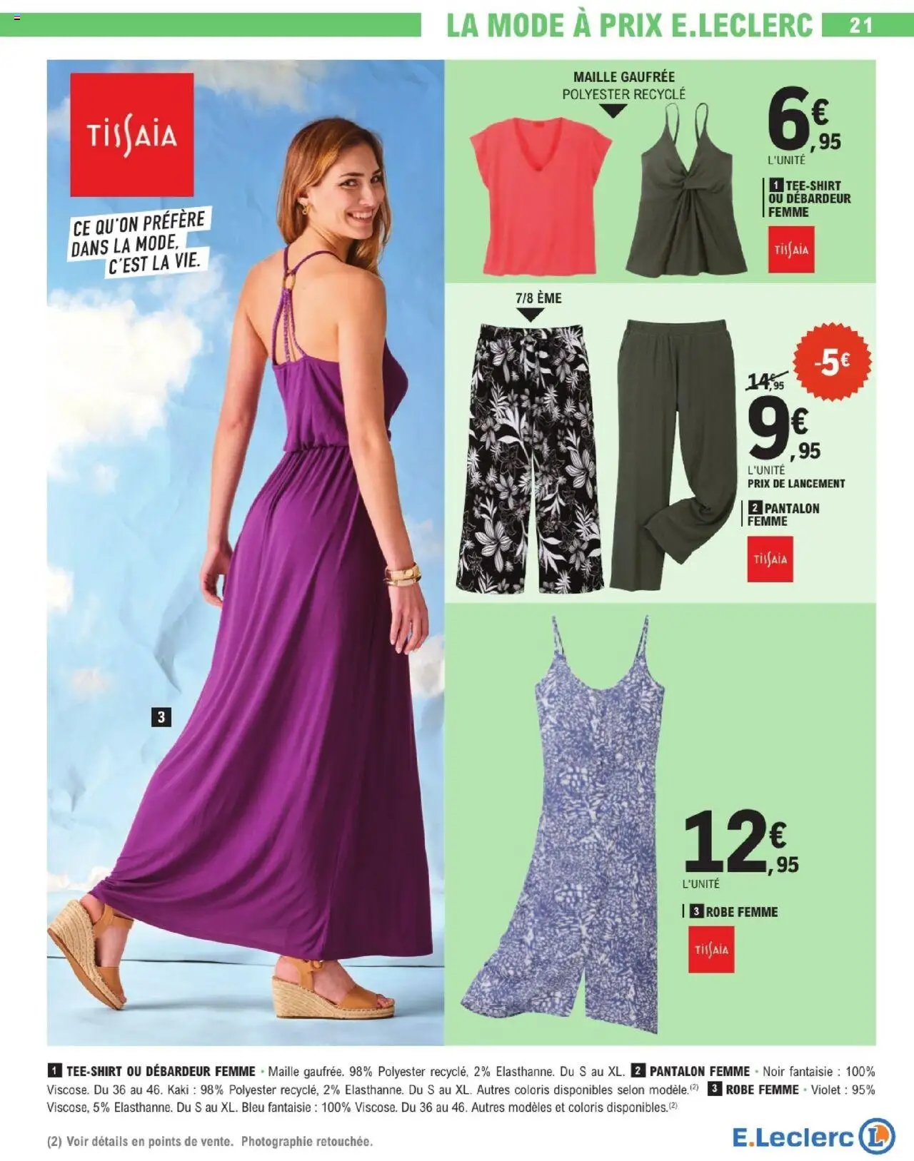  | Page: 21 | Produits: Robe, Kaki, Débardeur, Pantalon