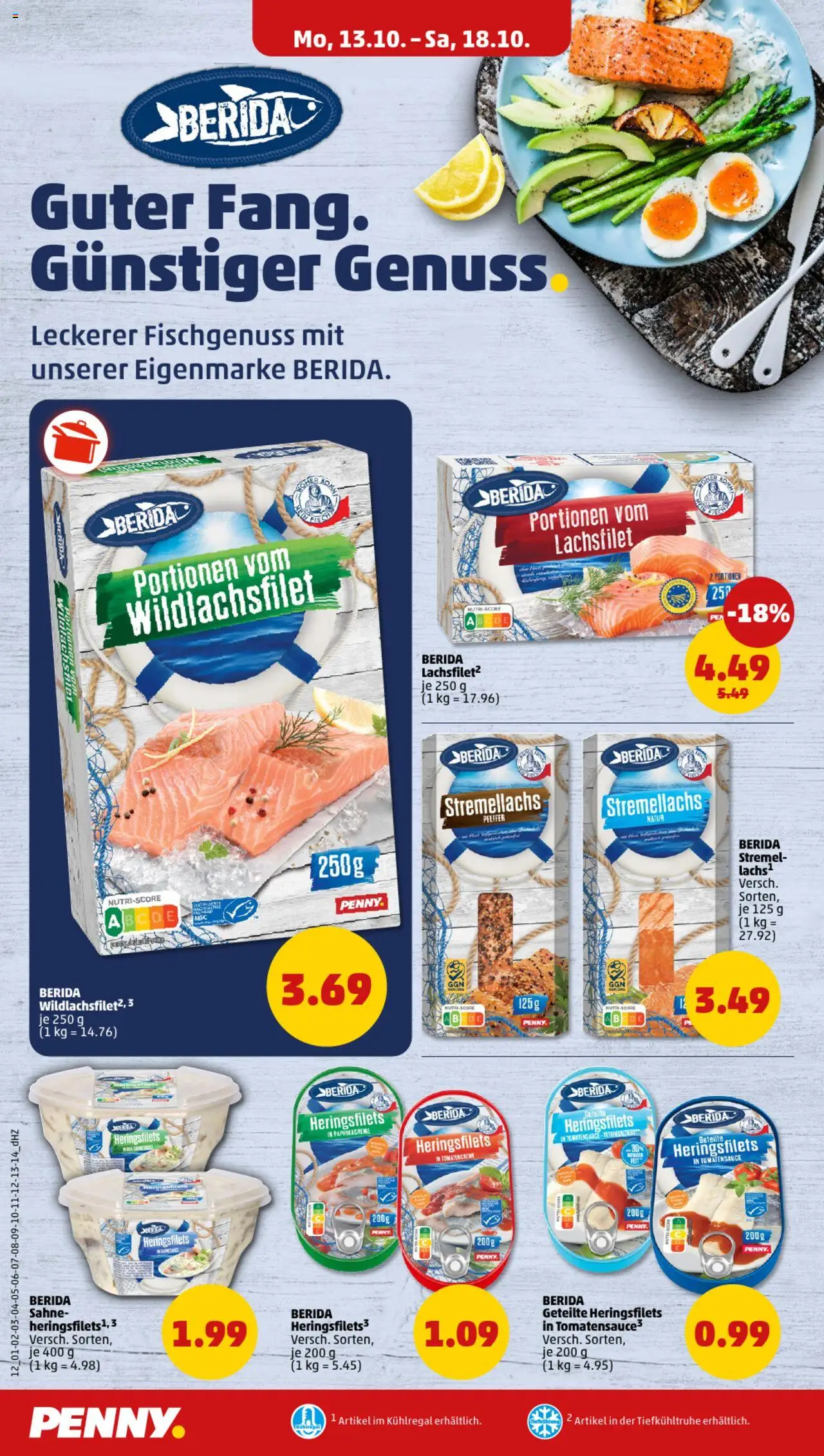 Penny Prospekt 	 – gültig ab 13.10.2025 | Seite: 16 | Produkte: Pfeffer, Sahne
