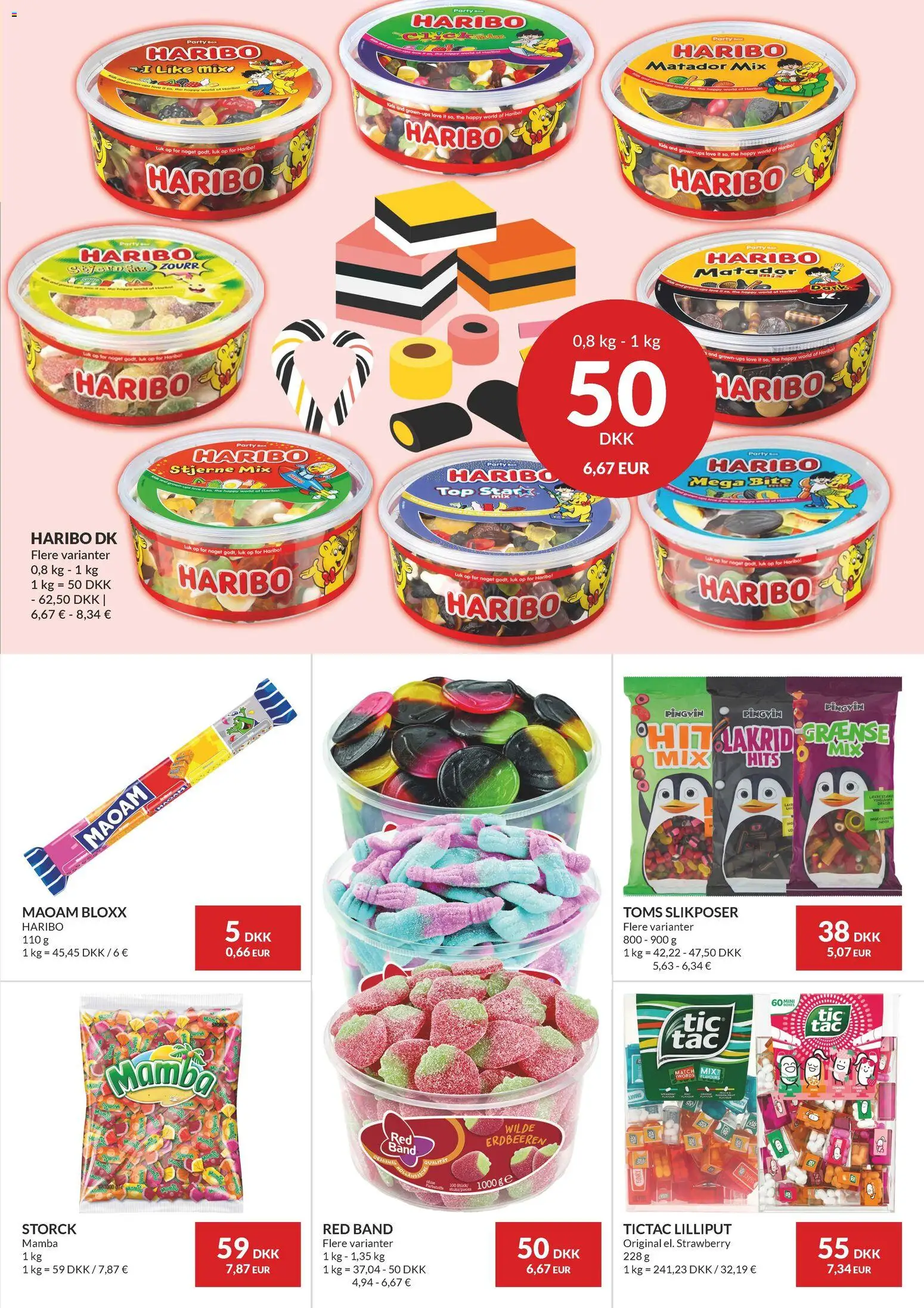 Nielsen Discount tilbudsavis – gyldig fra 08.01.2026 | Side: 13 | Produkter: Vingummi