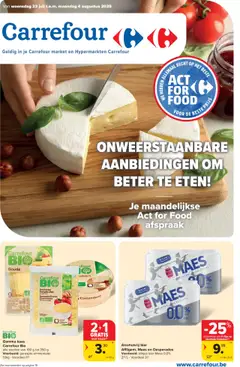 Carrefour - Hypermarkten - Market Act For Food Special - Voorbeeld van een folder van Carrefour, geldig van 23.07.2025