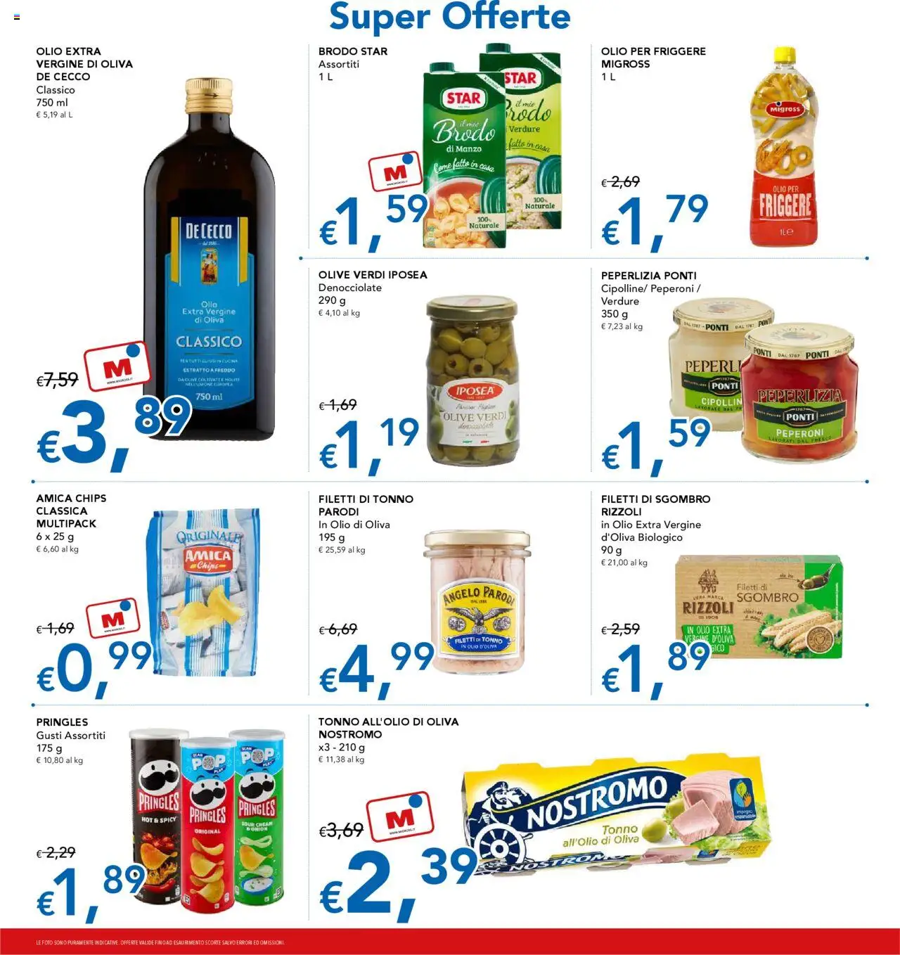 Volantino Migross del 11.09.2025 | Pagina: 10 | Prodotti: Manzo, Tonno, Olio per friggere, Olio di Oliva