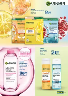 01.03.2026 tarihinden itibaren geçerli olan Metro kataloğu önizlemesi | Sayfa: 39 | Ürünler: Makyaj, Cin, Saat