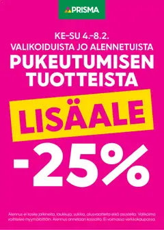 Prisma-mainoslehti voimassa 04.02.2026 alkaen