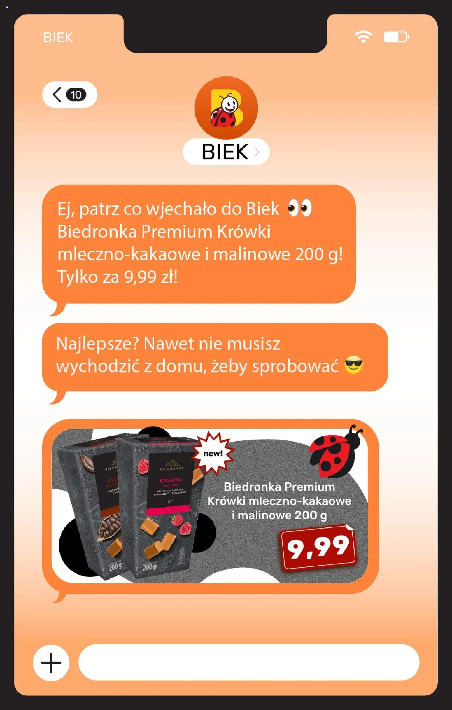 Biedronka gazetka - BIEK Express od 20.03.2026 | Strona: 8 | Produkty: Krowka, Krówki