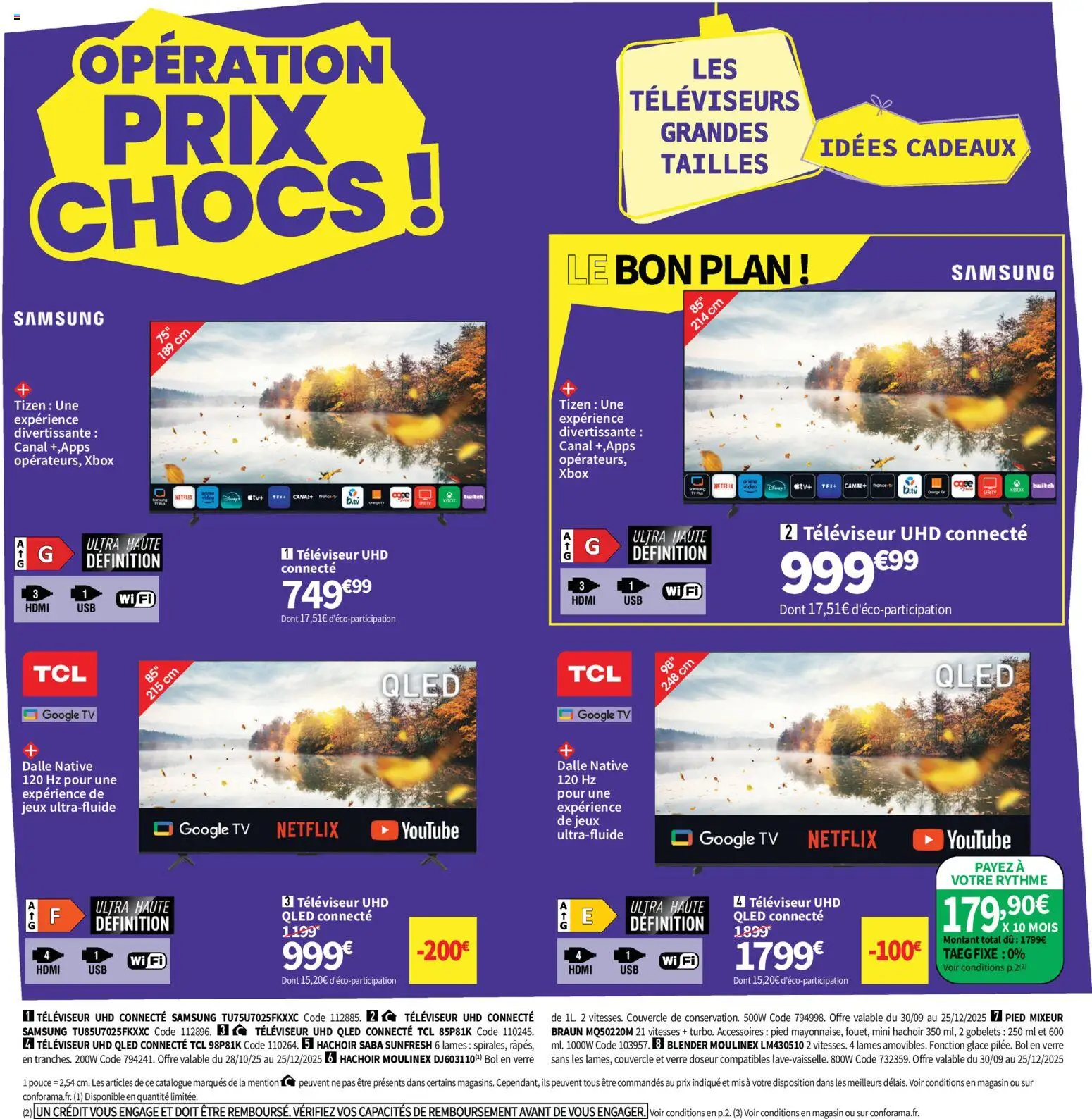 {H1} | Page: 32 | Produits: Mixeur, Xbox, Televiseur, Jeux