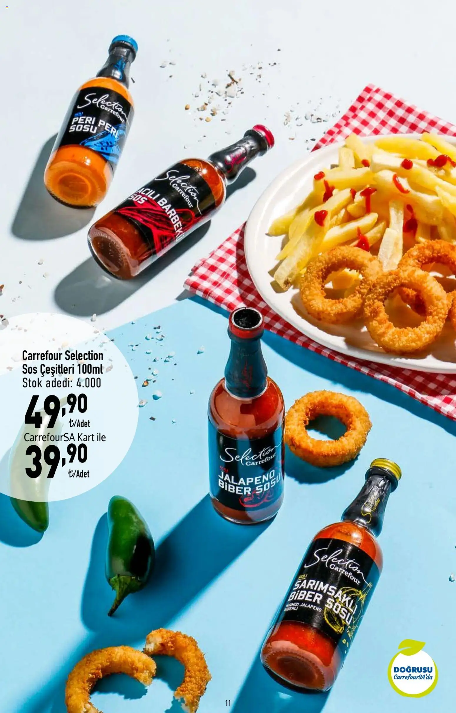 CarrefourSA Katalog - 15.01.2026 tarihinden itibaren geçerlidir | Sayfa: 11 | Ürünler: Sos, Biber
