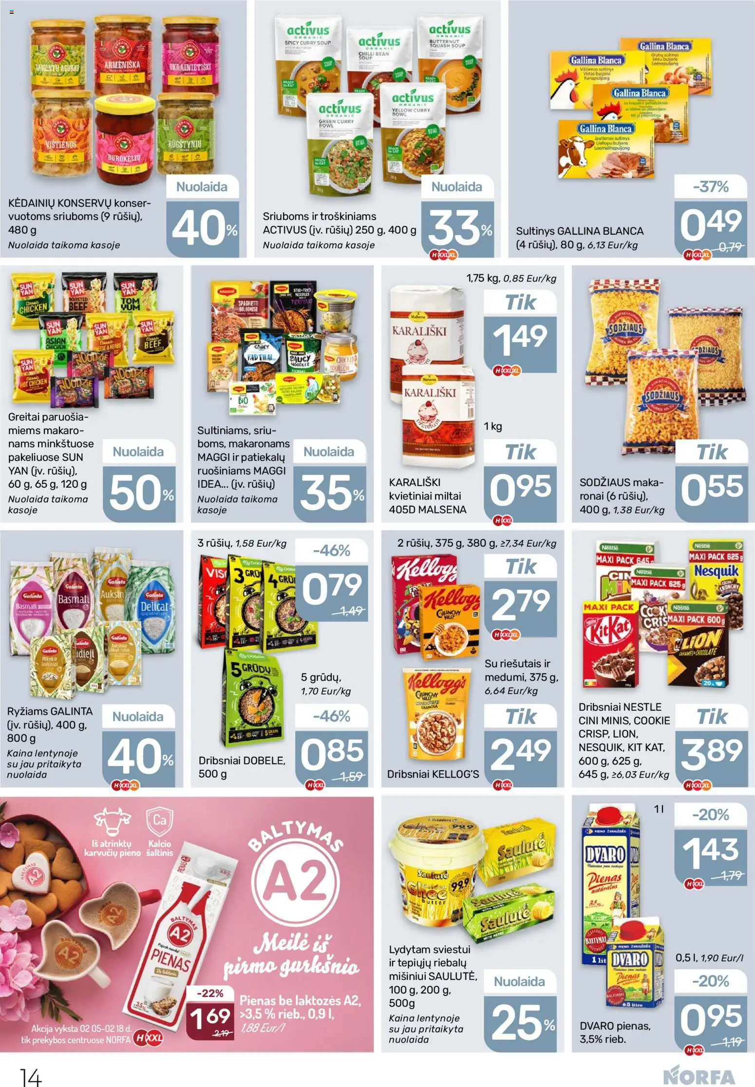 NORFA akcijos nuo 05.02.2026 | Puslapis: 14