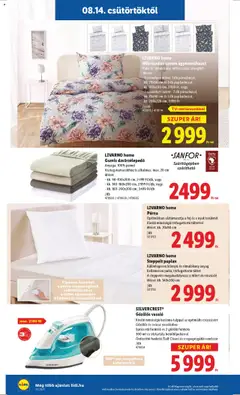 Lidl akciós ujság - amely érvényes a következő dátumtól: 14.08.2025 | Oldal: 30