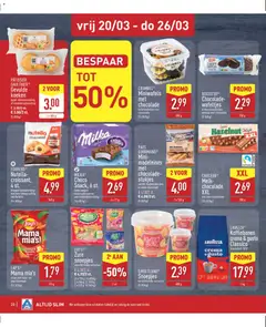 Aldi folder week 12 - Voorbeeld van een folder van Aldi, geldig van 16.03.2026 | Pagina: 20 | Producten: Snoepjes, Chips, Lavazza, Melk