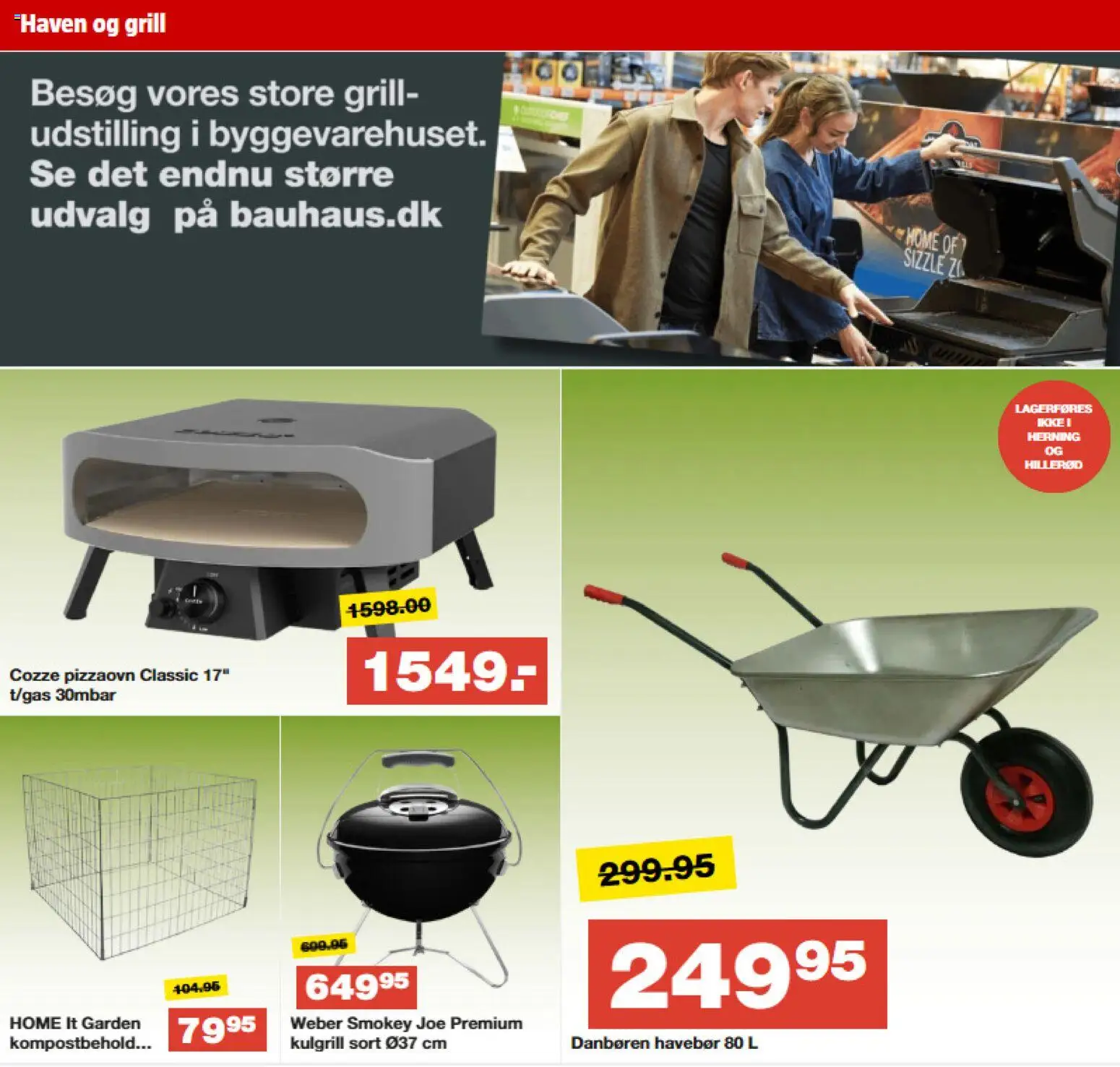 Bauhaus tilbudsavis – gyldig fra 07.11.2025 | Side: 10 | Produkter: Grill