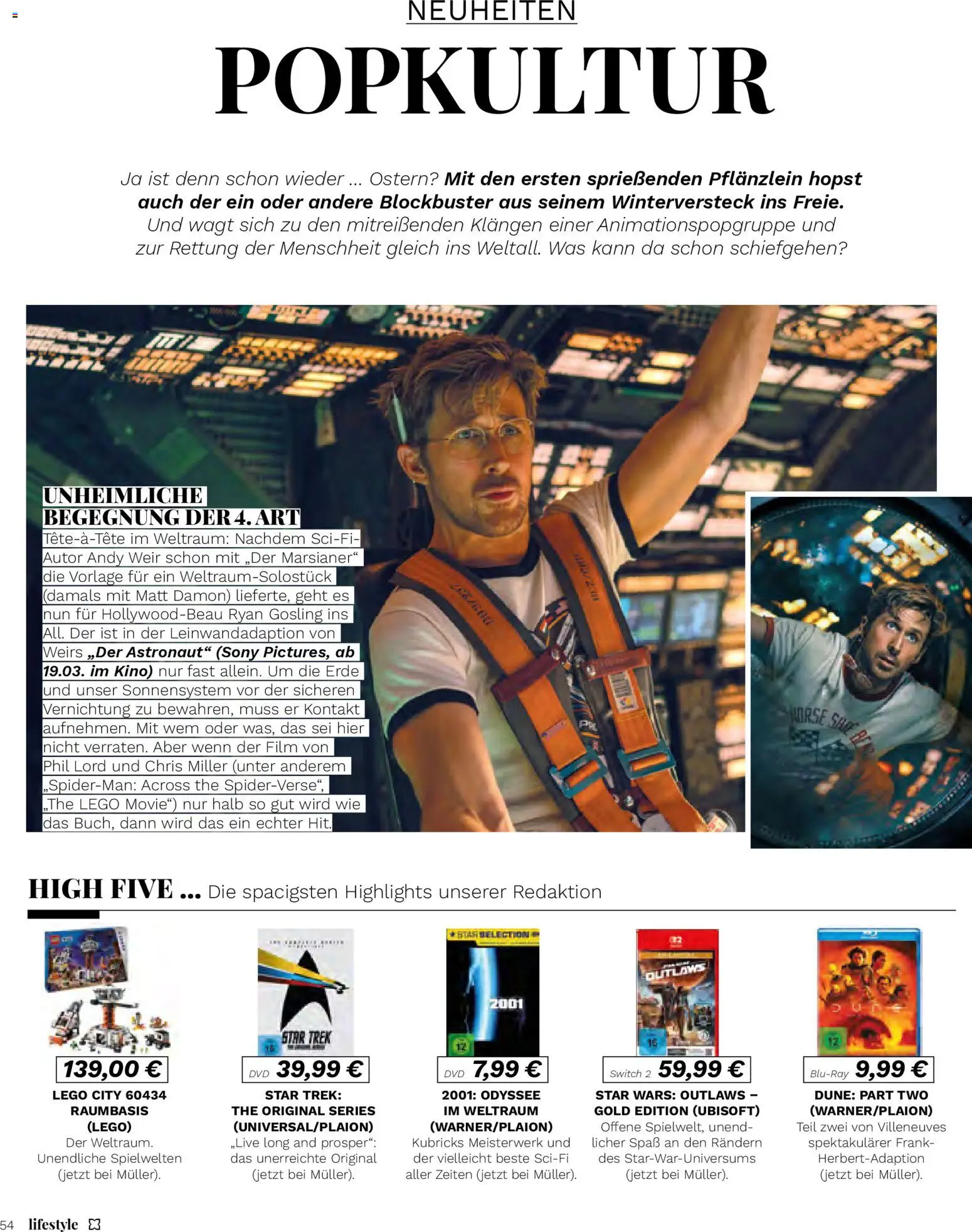 Müller Lifestyle – gültig ab 12.03.2026 | Seite: 54 | Produkte: Sony, Dvd, Video