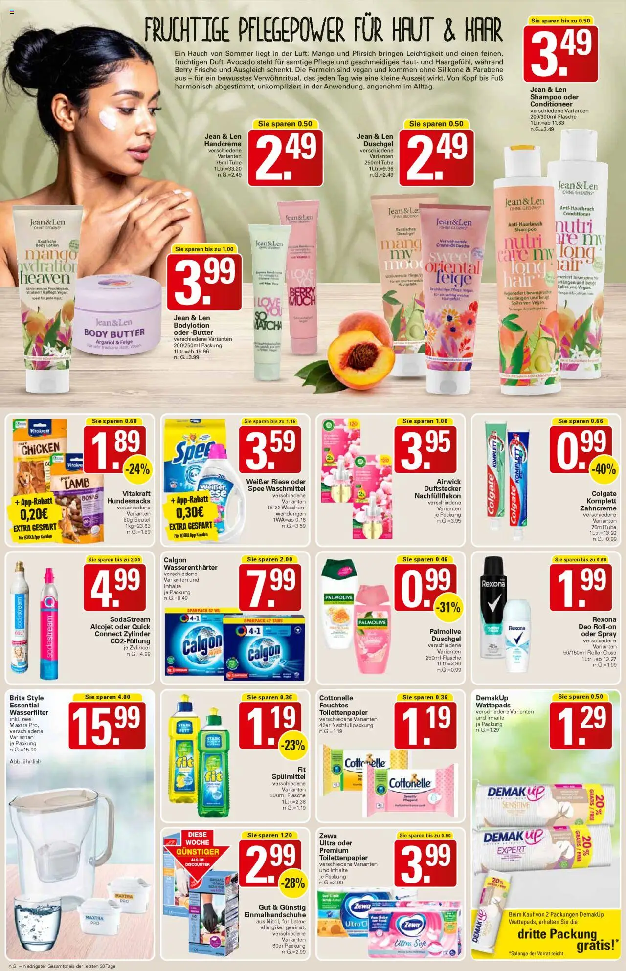 WEZ Prospekt – gültig ab 13.10.2025 | Seite: 14 | Produkte: Butter, Avocado, Spee, Toilettenpapier