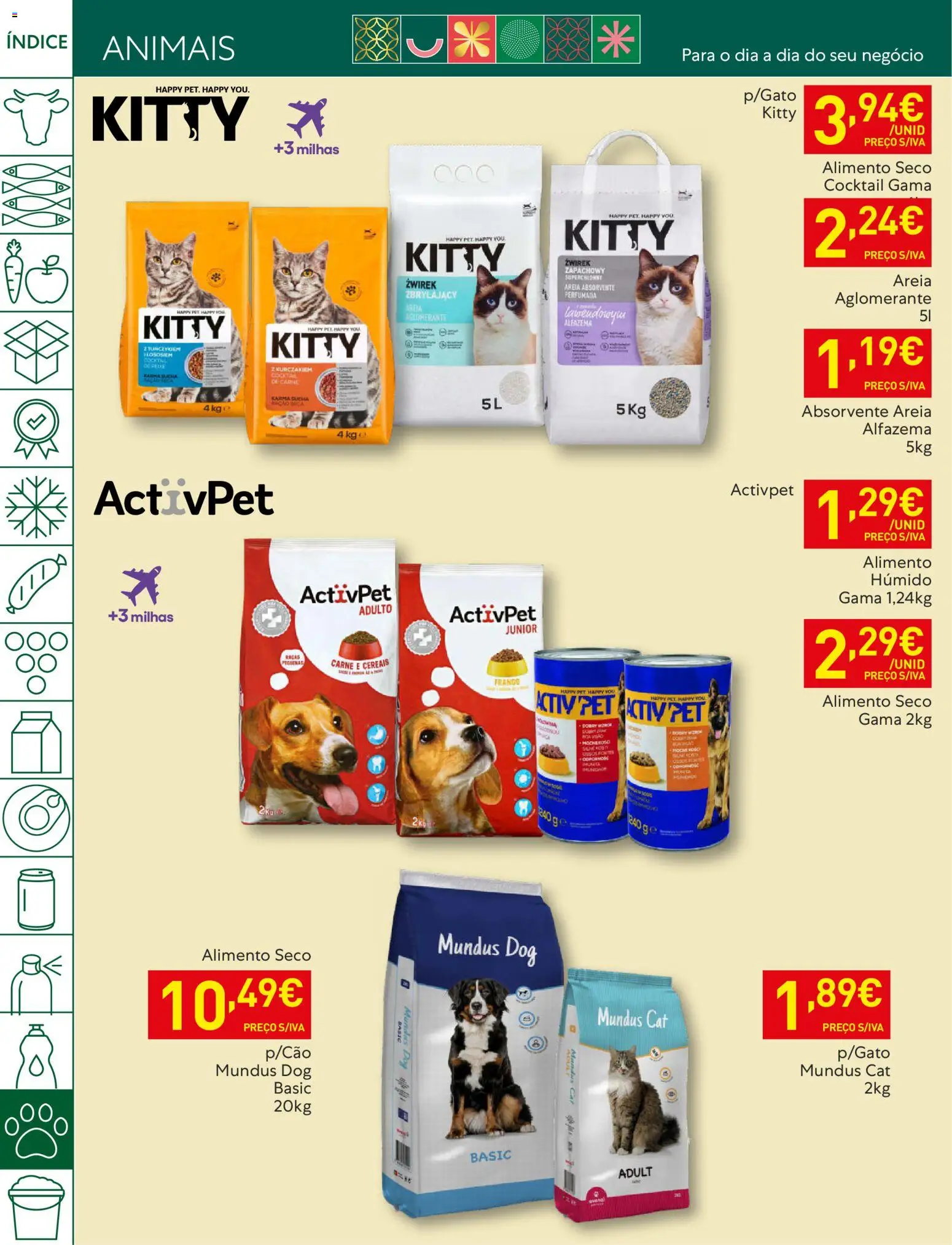 Recheio folheto │ válido de 02.12.2025 | Página: 52 | Produtos: Areia, Carne, Cereais